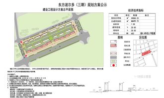 關于“東方波爾多三期”項目建設工程設計方案總平面圖的審查公示